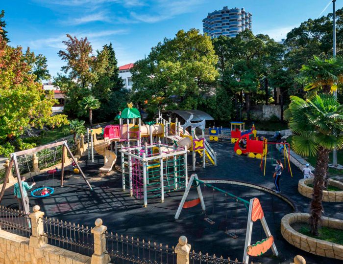 Детская площадка - Санаторий «Заполярье»