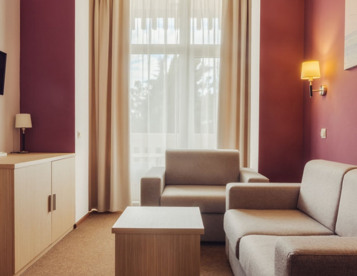 Стандартный 2-местный 2-комнатный с балконом, корпус 5 - Санаторий «Заполярье»